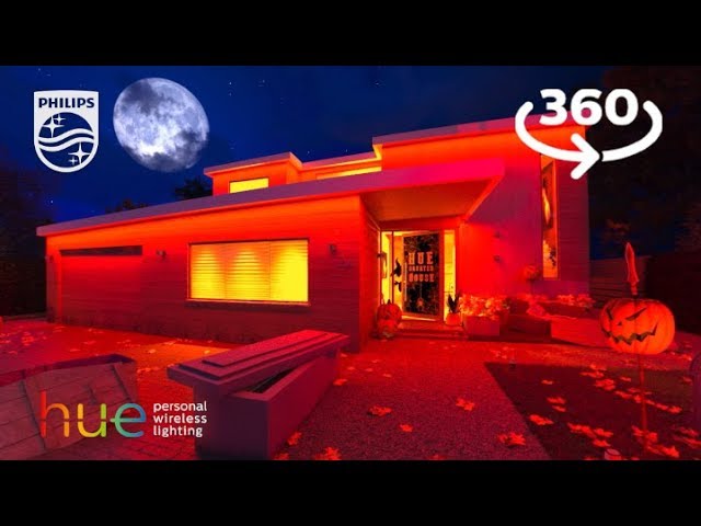 Enjoy the spookiest Halloween experience with Philips Hue in 360°