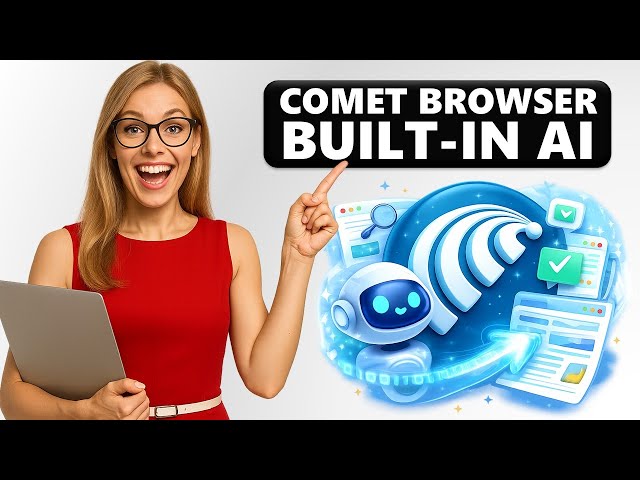 COMET Browser Walkthrough - Built In AI Tools You’ll Actually Use