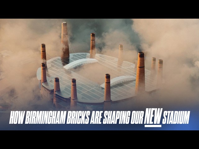 How over ONE MILLION bricks are shaping Birmingham City's NEW stadium... 🧱
