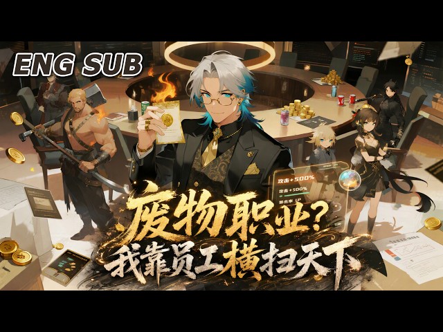 💥NEW💥【Useless Job? I Dominate the World With My Employees】EP 1-70: Class-changing Boss copies gen...