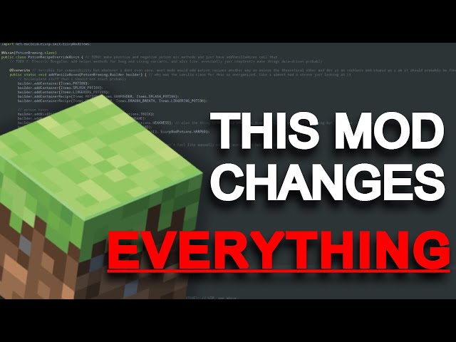 Everything In Its Right Place (Minecraft Mod Devlog #1)