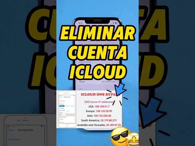 [iPhone Truco] Quita Cuenta iCloud en iPhone 11-15 Pro Max 🚀✅ 100% Fácil #shorts