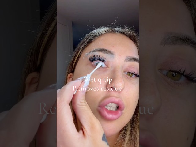 👀✨ 45-SECOND CLUSTER LASHES THAT LAST ALL WEEK! Nova Lash Kit + Lash Tape Hack