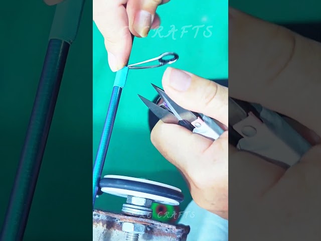 How Fishing Rod Guides Are Thread Wrapped 🎣