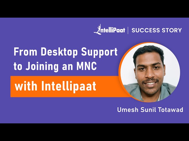 Learning Data Science & Building Real-World Projects | Intellipaat Success Story