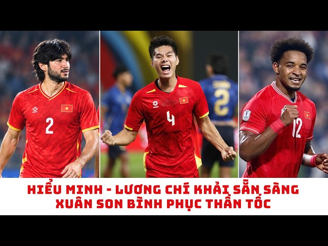 HLV Kim Sang Sik - Xuân Son - Thành Chung - Hiểu Minh - Lương Chí Khải