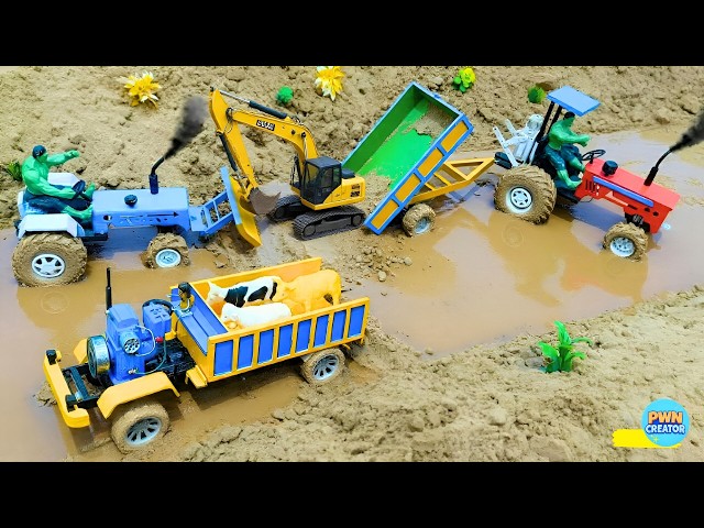 Mini motor water pump science project | Tractor project video new |@PwnCreator​