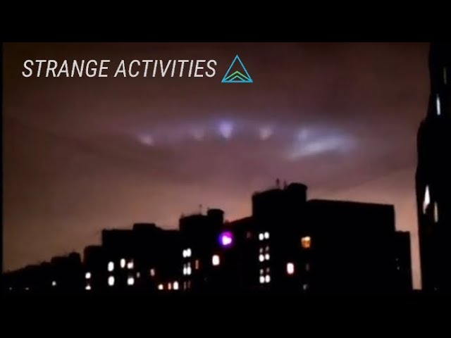 Massive UFO Filmed By Multiple Witnesses!! POV From Various Cameras!! STRANGE ACTIVITIES - #3