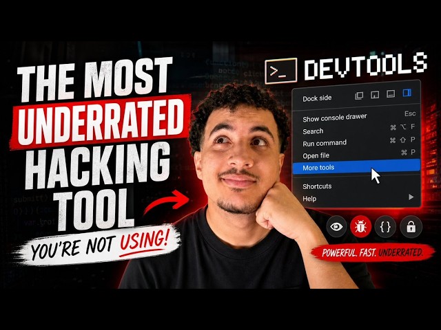 A Guide on how to use the Dev Tools for hacking
