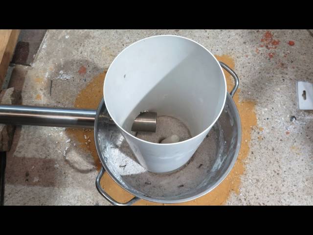 Homemade Backyard Aluminium and Brass Melting Foundry\Furnace Build