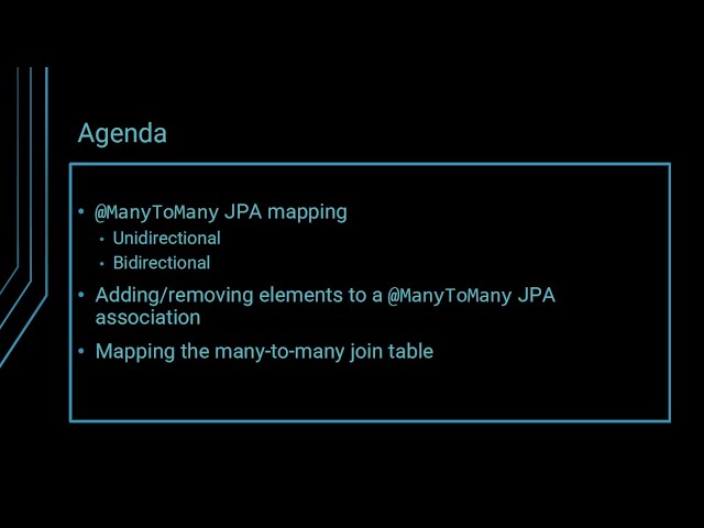 The best way to map the JPA and Hibernate ManyToMany relationship