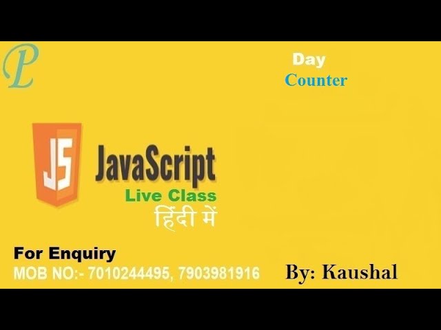 Day 06_3 Module 1 counter in JS