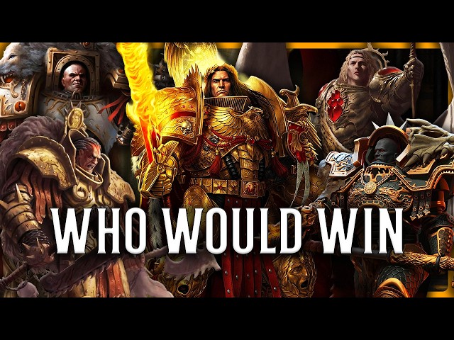 Could the Emperor Beat ALL Of The Primarchs? | Warhammer 40k Lore