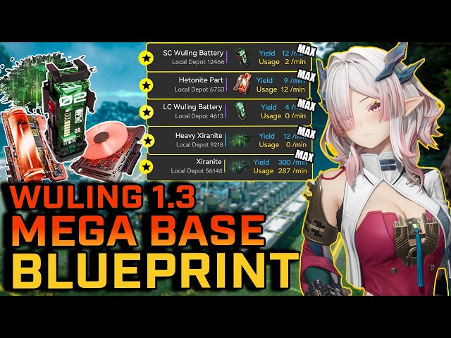 1.3 Wuling Max Profit Factory | Mega Base, Modular (EU/NA/ASIA) | Arknights: Endfield Guide