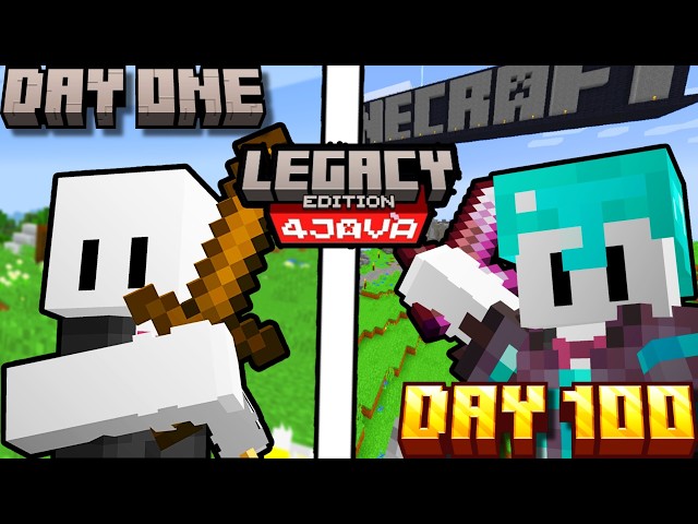 100 Days In Minecraft Console Edition, But In Minecraft Java!