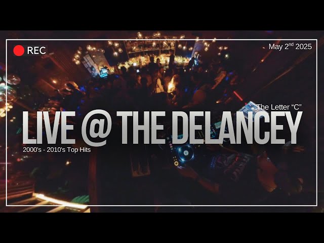 Hip Hop & R&B Party Mix | 00's - 10's Throwbacks | Live @ The Delancey