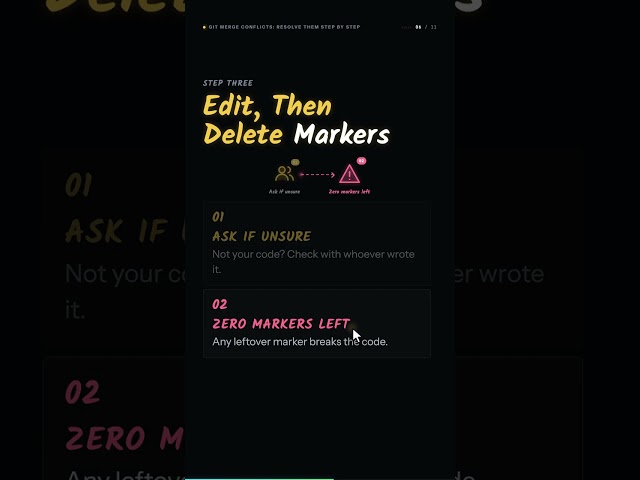 Git Merge Conflicts? Fix Them Calmly in 4 Steps