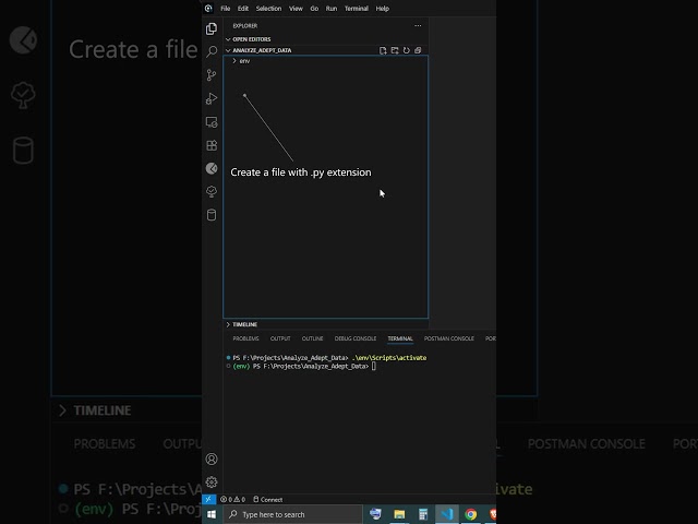 Python is all you need - Creating your first program
