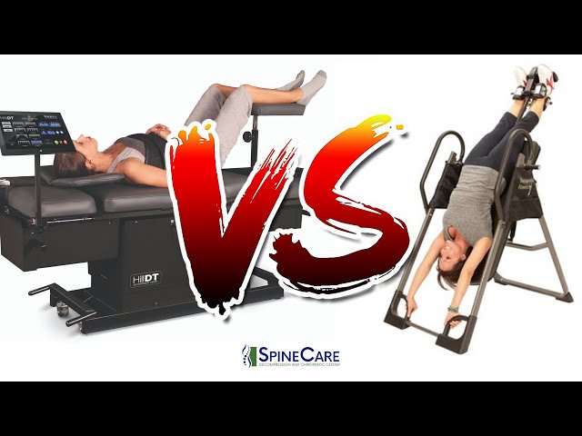 Inversion Table vs Spinal Decompression Therapy