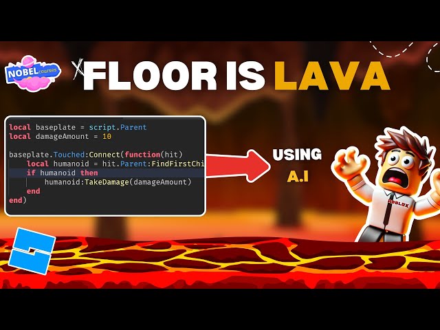 I Used AI to Create the Ultimate Floor is Lava Game in Roblox!