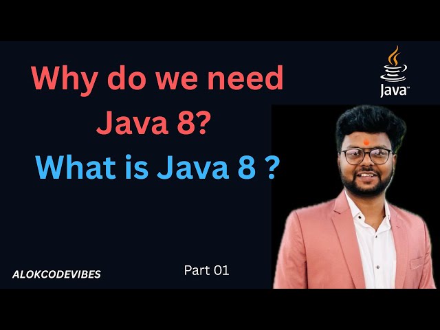 What is Java 8 || What is Java 8 update || Why do we need java 8 #java #java8 #java8features