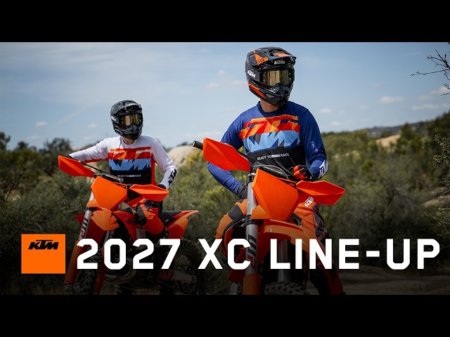 Cross Country Starts Here -  2027 KTM XC RANGE | KTM