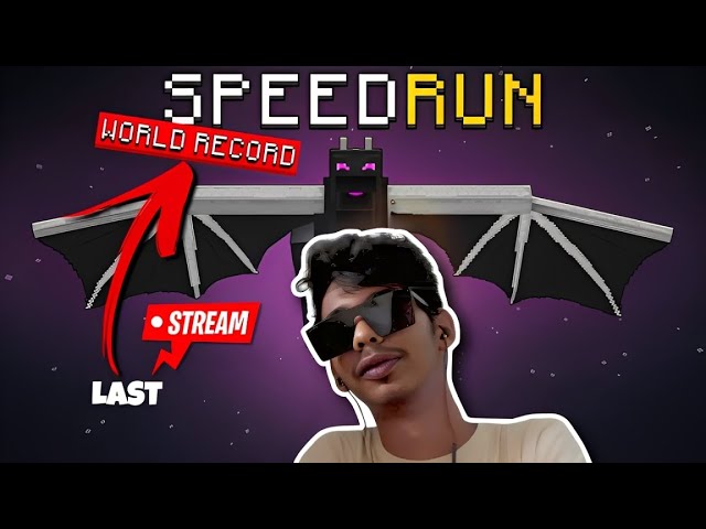 SpeedRun Time | #minecraft #shorts #live