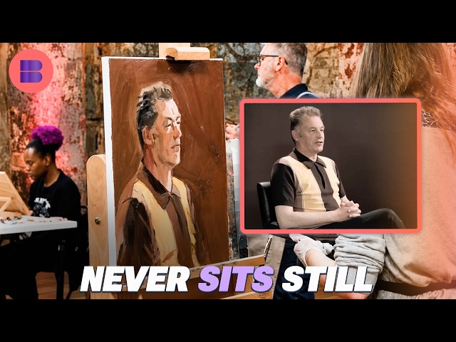 Arlene Phillips Meets Portrait Artist of the Year | Portrait Artist of the Year