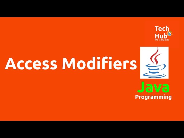 Access Modifiers in Java