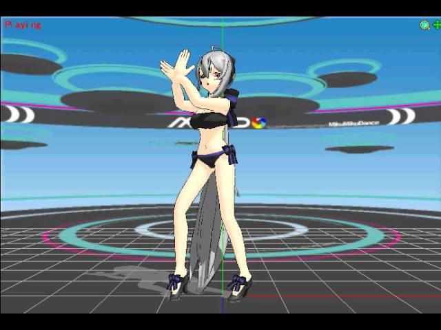 MikuMikuDance MMD PONPONPON Motion Data