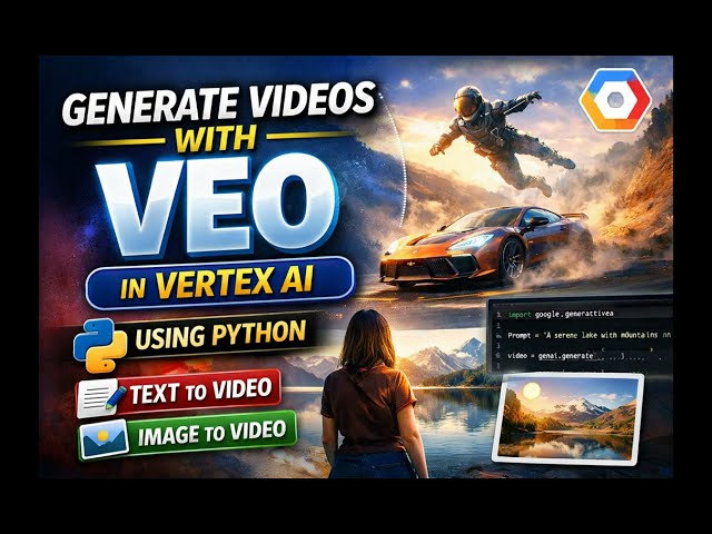 Generate Videos with Veo on Vertex AI | Text & Image to Video Using Python