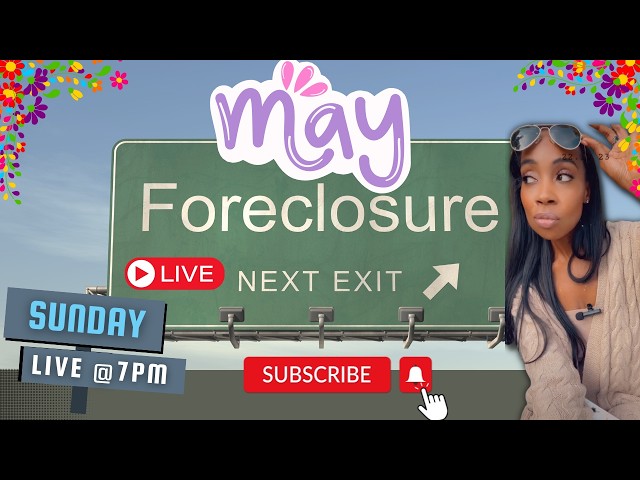 Your Auction mama is live!! Lets talk foreclosures!