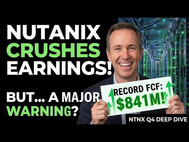 Nutanix Q4 Earnings: Record Profits Meet a Massive Supply Chain Trap (NTNX Analysis)