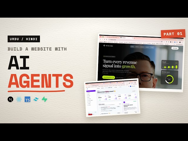 Build a Website With AI Agents (Urdu) | AI Revenue Project Part 01