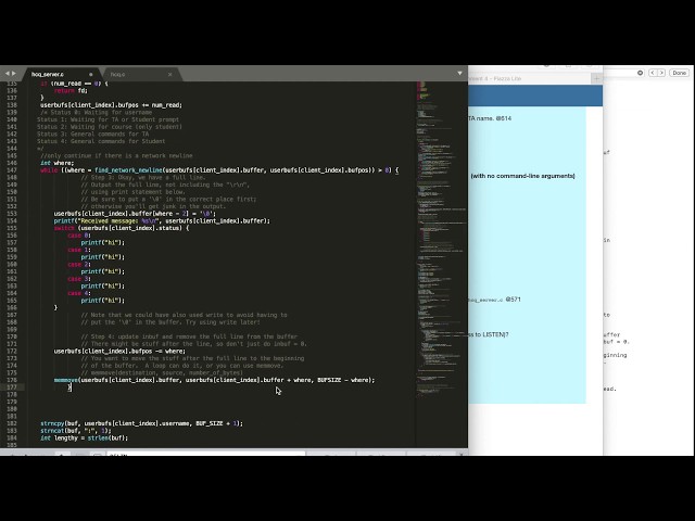 C Coding Timelapse (1.5 hours)