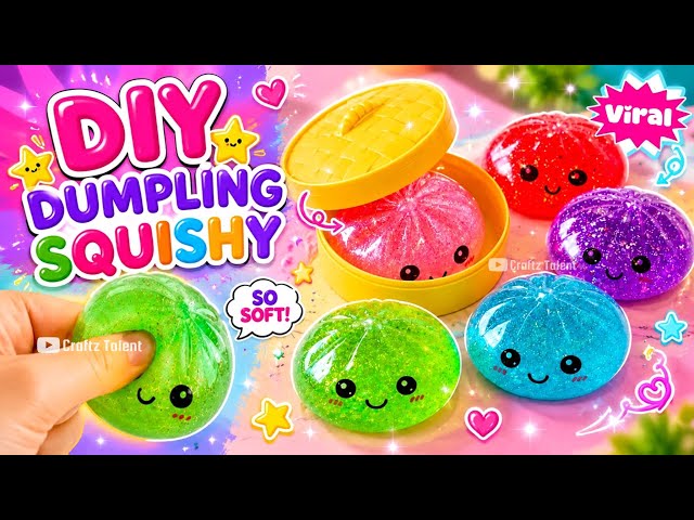 DIY viral mystery dumpling making at home /crafts to do when your bored with paper /easy paper craft