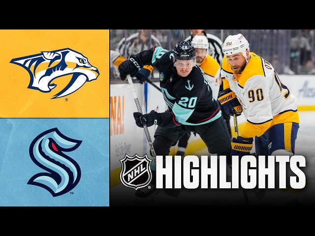Predators vs. Kraken | NHL Highlights | March 10, 2026