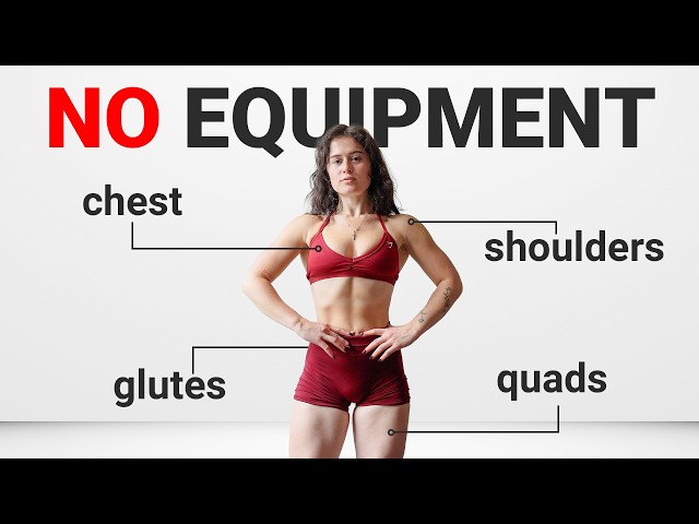 How to Build Muscle at Home (With NO Equipment)