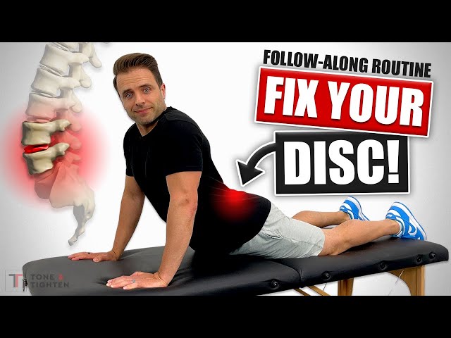Bulged Disc Exercise Routine At Home (FOLLOW ALONG!)
