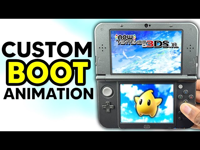 How to get Custom Boot Animations on 3DS!