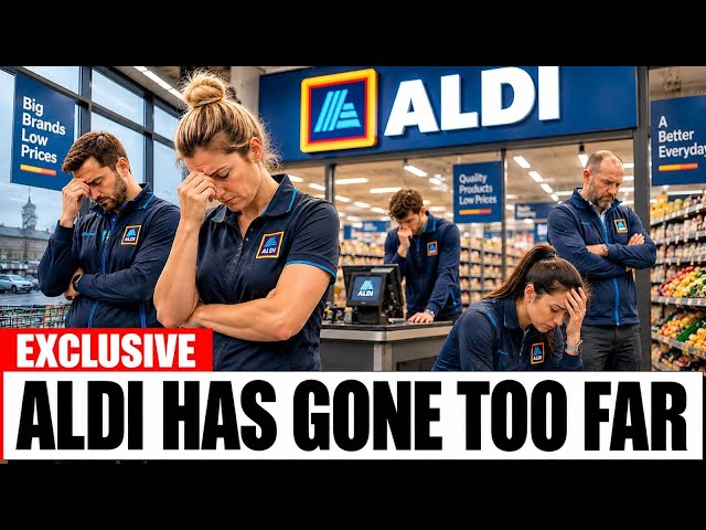 Algo anda realmente mal en Aldi... Y los compradores están empezando a notarlo