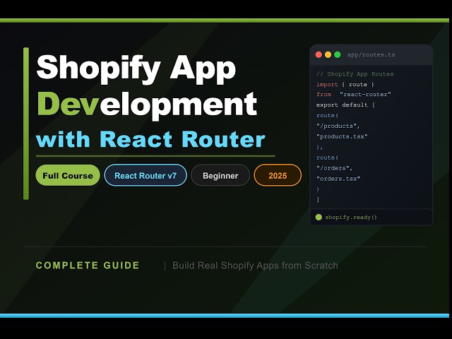 Lecture 17 : Fetch API Data in Shopify Theme Extension | App Proxy Integration