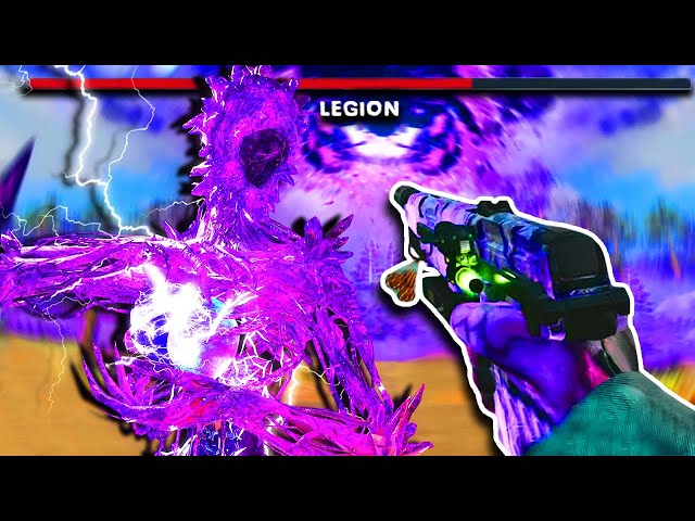 LEGION is Still the HARDEST Boss Fight...(Cold War Zombies Outbreak Easter Egg)