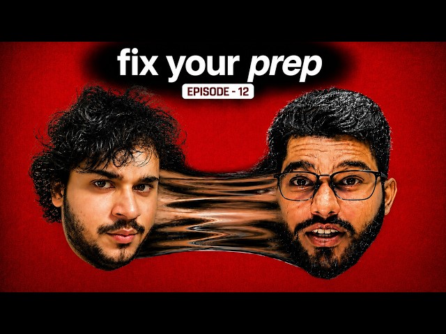 Fix Your Prep LIVE 🚨 | Episode-12 | Free JEE Mentorship + Doubt Solving