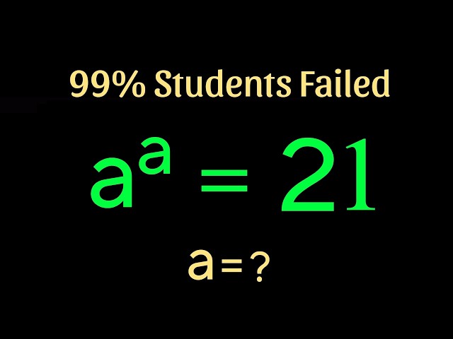 Solving a 'Harvard' University entrance exam question