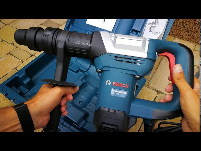 Unpacking / unboxing demolition hammer with SDS max GSH 500 0611380720