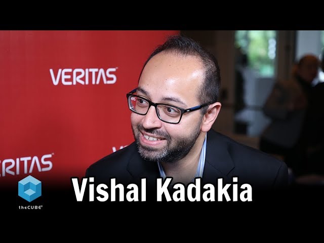 Vishal Kadakia, NBC Universal | Veritas Vision Solution Day 2018