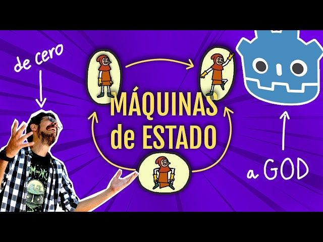 Qué es una Máquina de estados y Cómo crearlas en Godot 4