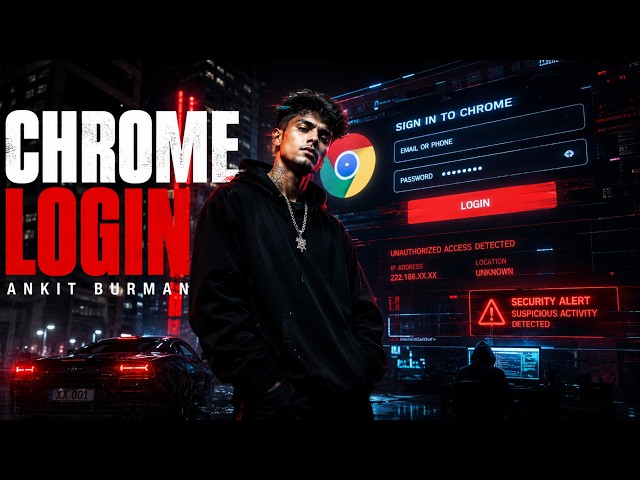 CHROME LOGIN (Official Music Video) | ANKIT BURMAN | Street Algorithm