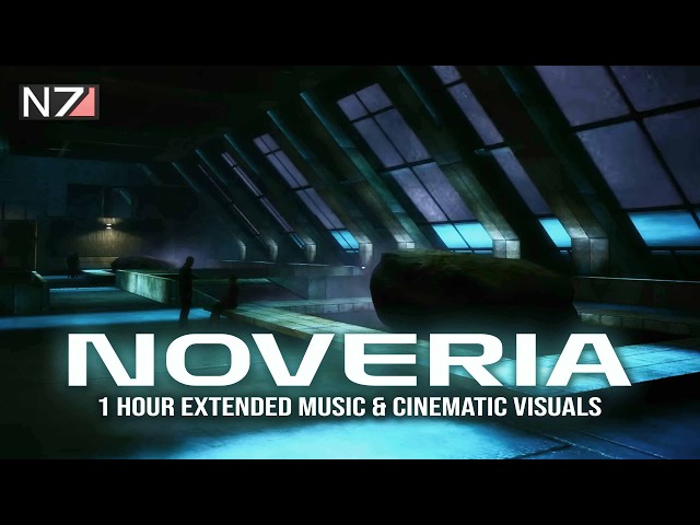 Mass Effect - Noveria: Port Hanshan Plaza (1 Hour of Music & Ambience)
